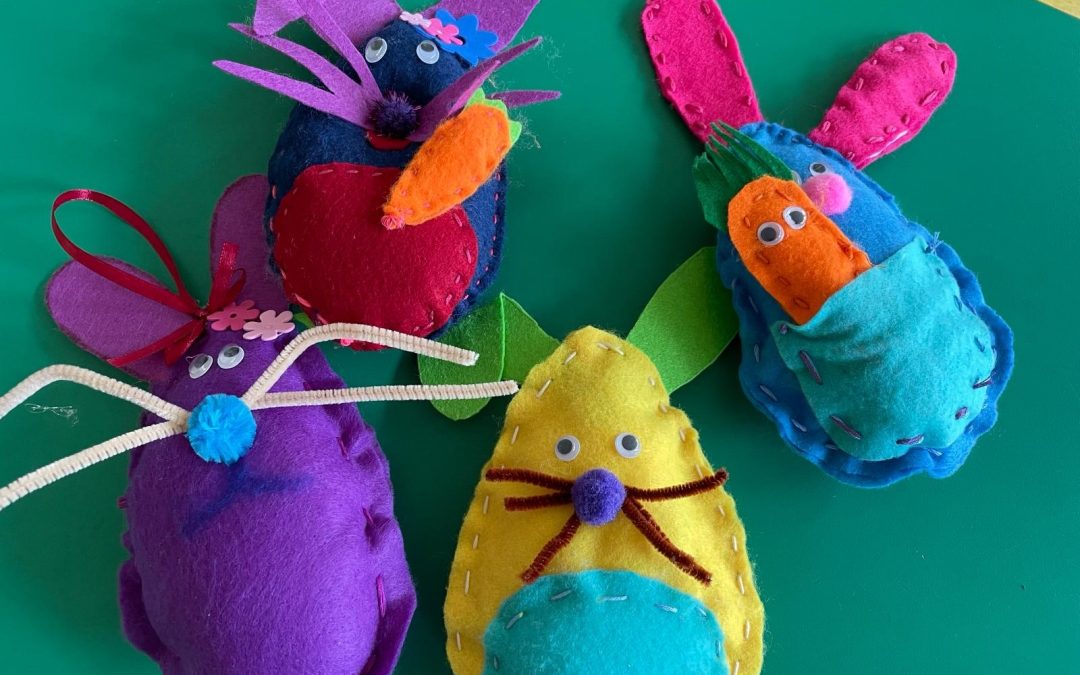 PRZYGOTOWANIA DO WIELKANOCY W  ŚWIETLICY